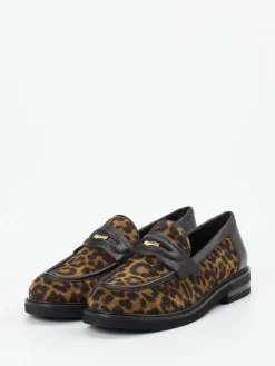 – Loafer aus Fell mit Leoprint-Maripé Sale