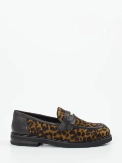 – Loafer aus Fell mit Leoprint-Maripé Sale