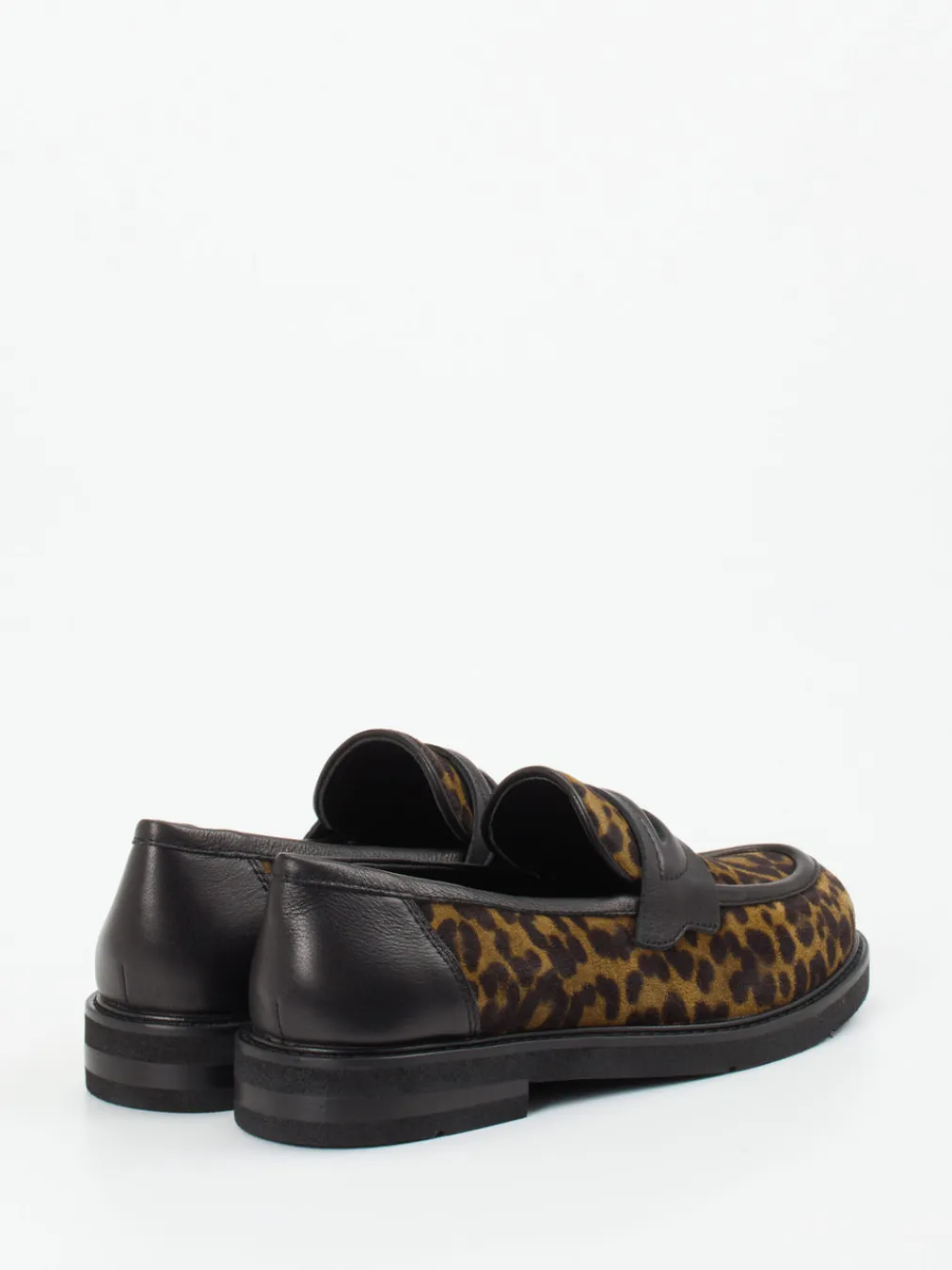 – Loafer aus Fell mit Leoprint-Maripé Sale