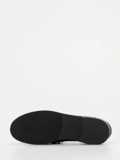 – Loafer aus Kalbleder in Graphit-Maripé New