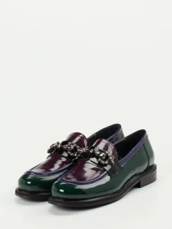 – Loafer aus Lackleder in Color-Blocking-Maripé Outlet