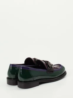 – Loafer aus Lackleder in Color-Blocking-Maripé Outlet