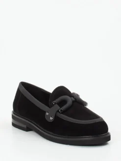 – Loafer aus Veloursleder-Maripé New