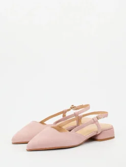 – Slingback-Ballerinas aus Veloursleder-Maripé Hot