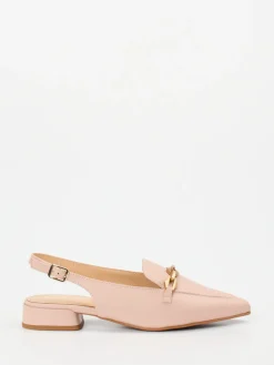 – Slingback-Loafer aus Lammleder in Rosé-Maripé Online