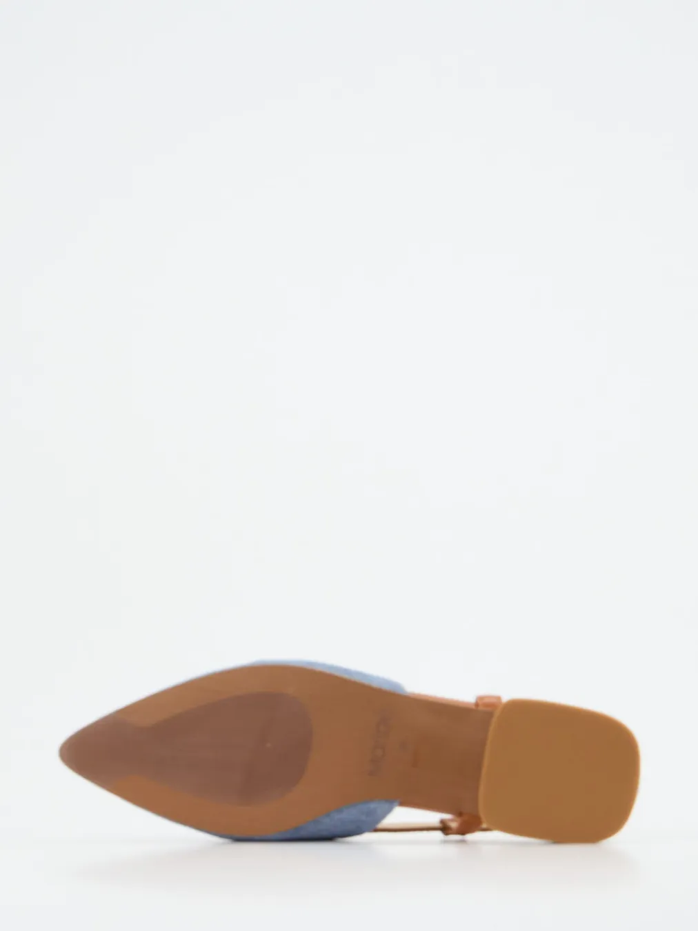 – Slingback-Loafer aus Veloursleder jeans-Maripé Online