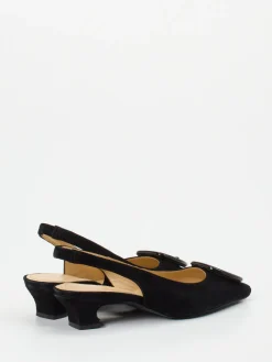 – Slingback-Pumps aus Veloursleder-Maripé Discount