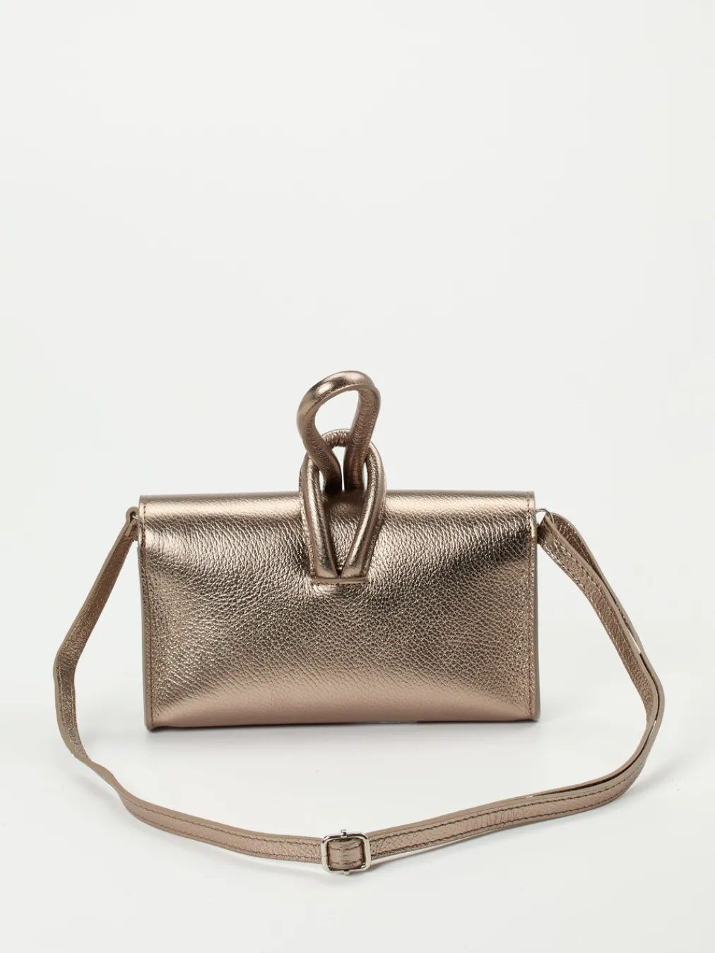 – Clutch aus Metallicleder bronze-Marlon Firenze Best