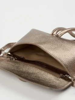 – Clutch aus Metallicleder bronze-Marlon Firenze Best