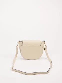 – Crossbody Bag aus Kalbleder cremeweiß-Marlon Firenze Sale