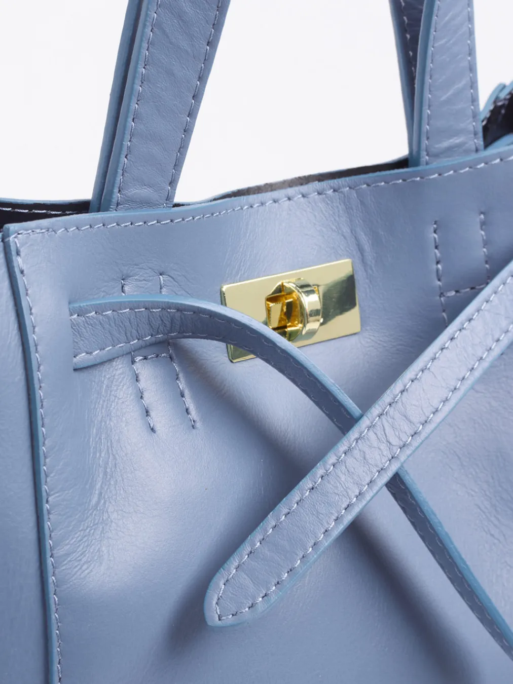 – Handtasche aus Lammleder tauben-Marlon Firenze Clearance