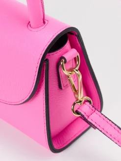 – Mini Bag aus Kalbleder Knall-Marlon Firenze Hot