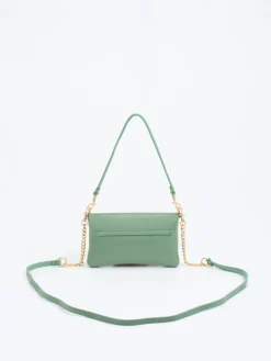 – Mini Bag aus Kalbleder Salbei-Marlon Firenze New