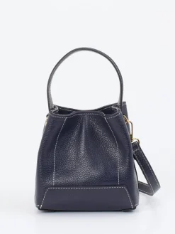 – Minitasche aus Kalbleder Dunkel-Marlon Firenze Hot