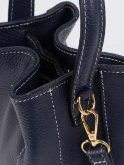 – Minitasche aus Kalbleder Dunkel-Marlon Firenze Hot