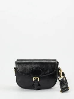 – Minitasche aus Metallicleder-Marlon Firenze