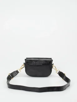 – Minitasche aus Metallicleder-Marlon Firenze