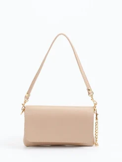 – Minitasche aus Kalbleder Beige-Marlon Firenze