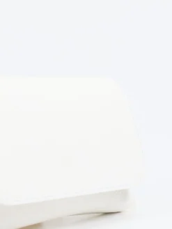 – Schultertasche aus Kalbleder Offwhite-Marlon Firenze Clearance