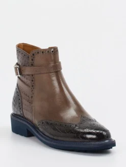 Melvin & Hamilton – Brogue-Stiefelette aus Kalbleder-Melvin u0026 Hamilton Clearance