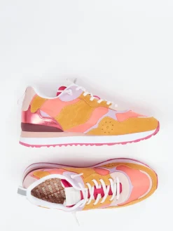 – Retro-Sneaker aus Veloursleder und Textil-MRP Discount