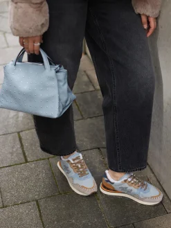 – Winter-Sneaker aus Textil und Veloursleder-MRP Discount