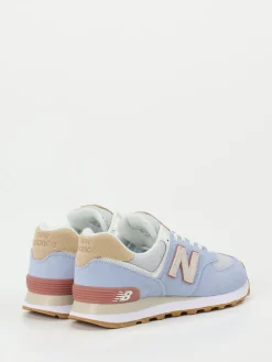 – Retro-Sneaker aus Veloursleder hell-New Balance Outlet