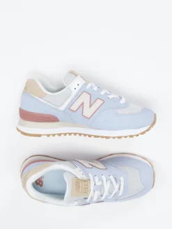 – Retro-Sneaker aus Veloursleder hell-New Balance Outlet