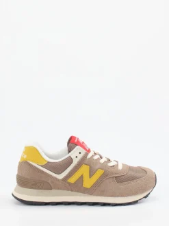 – Retro-Sneaker aus Veloursleder-Mesh sand-New Balance Outlet