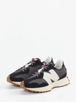 – Retro-Sneaker aus Veloursleder anthrazit-New Balance