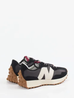 – Retro-Sneaker aus Veloursleder anthrazit-New Balance