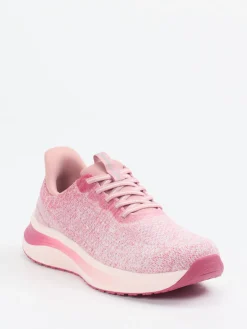 – Komfort-Sneaker aus Textilstrick Rosa-Orthofeet New