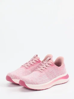 – Komfort-Sneaker aus Textilstrick Rosa-Orthofeet New