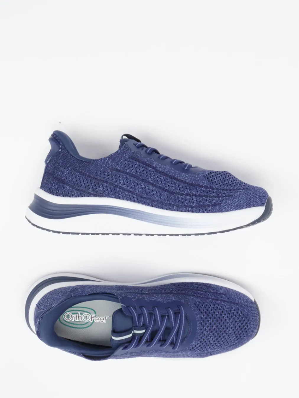 – Komfort-Sneaker aus gestricktem Textil-Orthofeet New