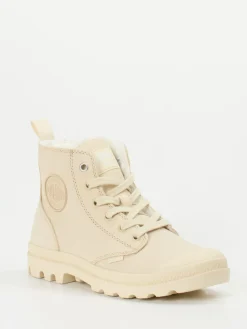 – Schnürboots aus Nubukleder-Palladium Discount