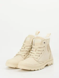 – Schnürboots aus Nubukleder-Palladium Discount