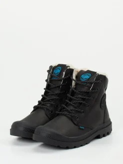Palladium – Schnürboots aus Fettleder-Palladium Unisex Outlet