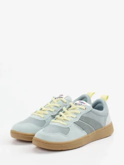 Palladium – Sneaker aus Veloursleder und Textil grau-Palladium Unisex Outlet