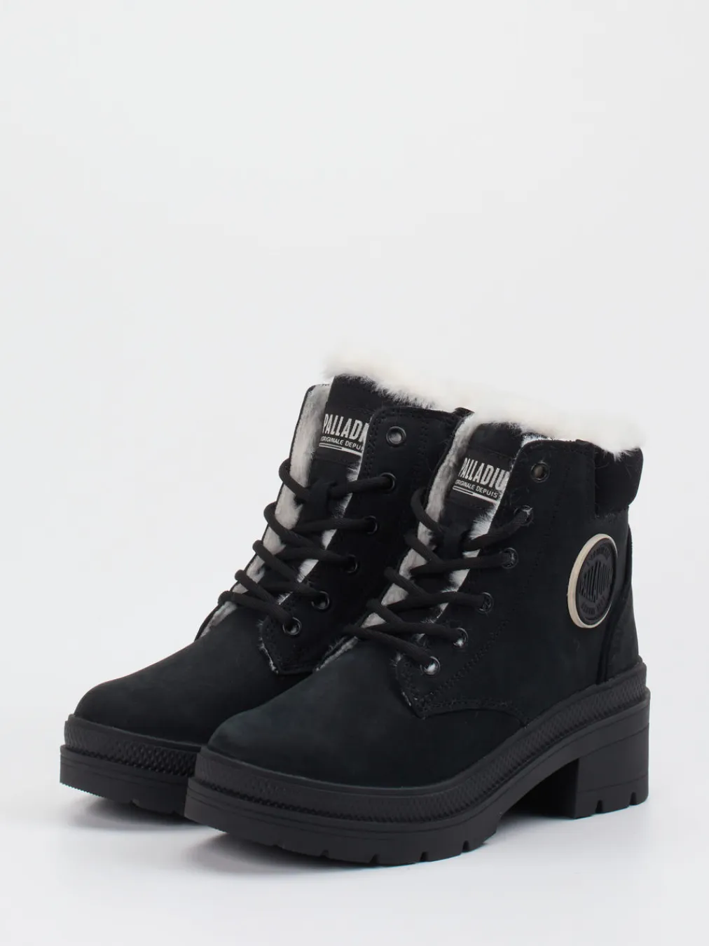 Palladium – Stiefeletten aus Veloursleder-Palladium Unisex Best