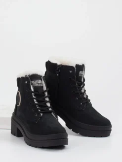 Palladium – Stiefeletten aus Veloursleder-Palladium Unisex Best