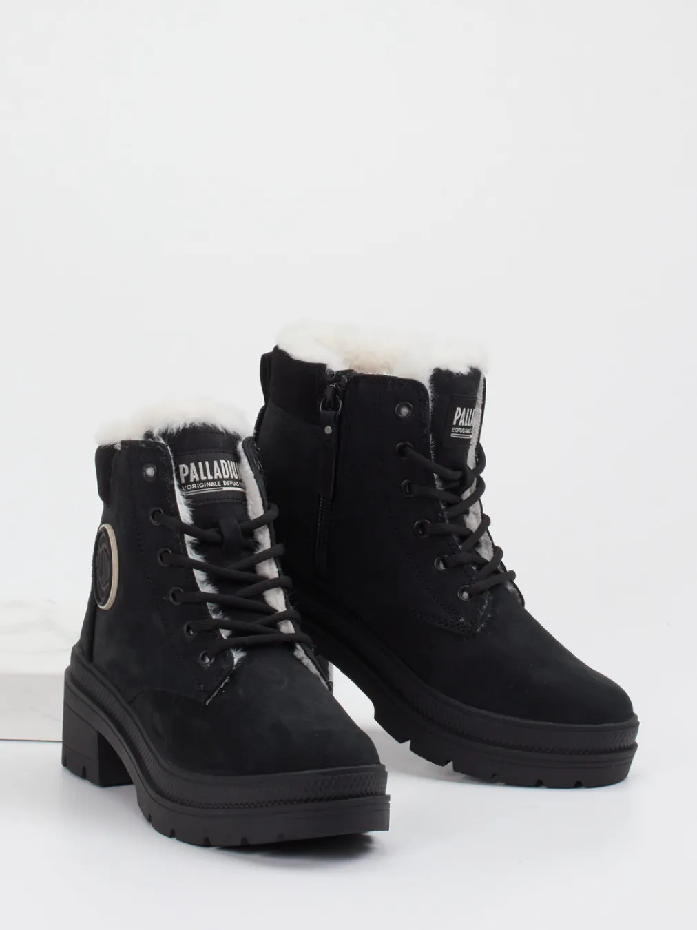 Palladium – Stiefeletten aus Veloursleder-Palladium Unisex Best