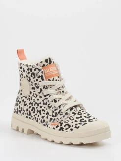 Palladium – Winterboots aus Textil mit Leoprint-Palladium Unisex Outlet