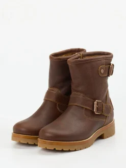 – Biker-Stiefelette aus Lammleder-Panama Jack Clearance