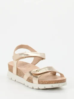 – Keilsandalette aus Kalbleder-Panama Jack Clearance