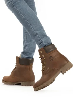 – Schnürboots aus Kalbleder-Panama Jack New