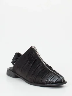 – Slingback-Schuhe aus Veloursleder-Papucei New