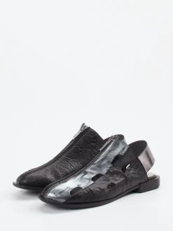 – Slingpumps aus Velourleder in-Papucei Online