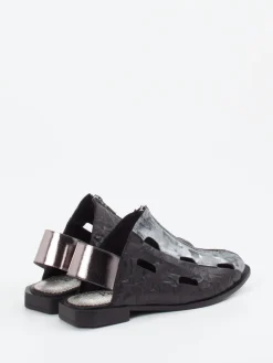 – Slingpumps aus Velourleder in-Papucei Online