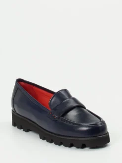 – Loafer aus Lammleder Dunkel-Pas de Rouge New
