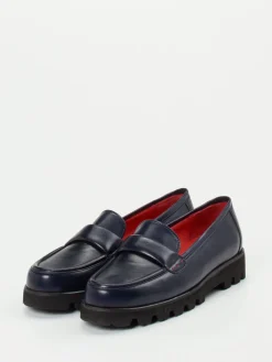 – Loafer aus Lammleder Dunkel-Pas de Rouge New
